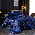 dreamer satin silk bed duvet cover